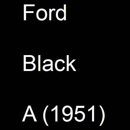 Ford, Black, A (1951).